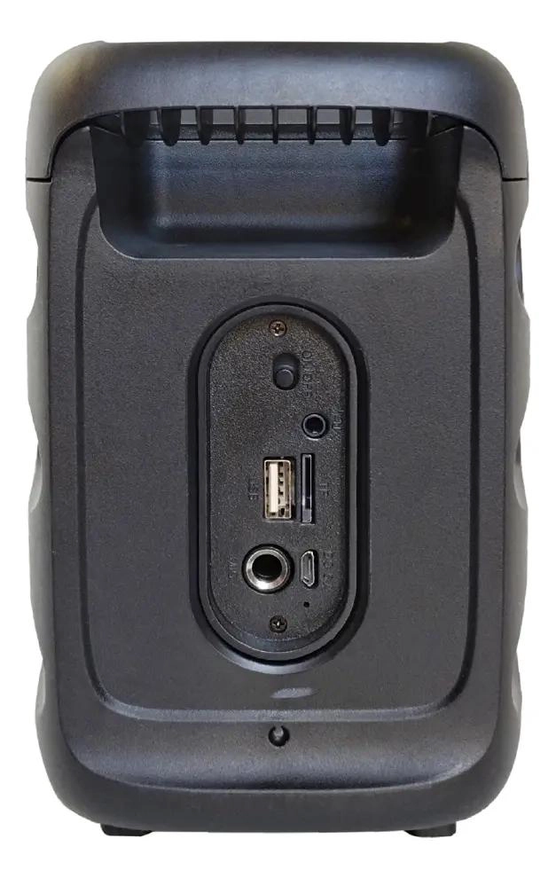 PARLANTE PORTATIL FLAMING SQUARE CON BLUETOOTH Y FM - 4