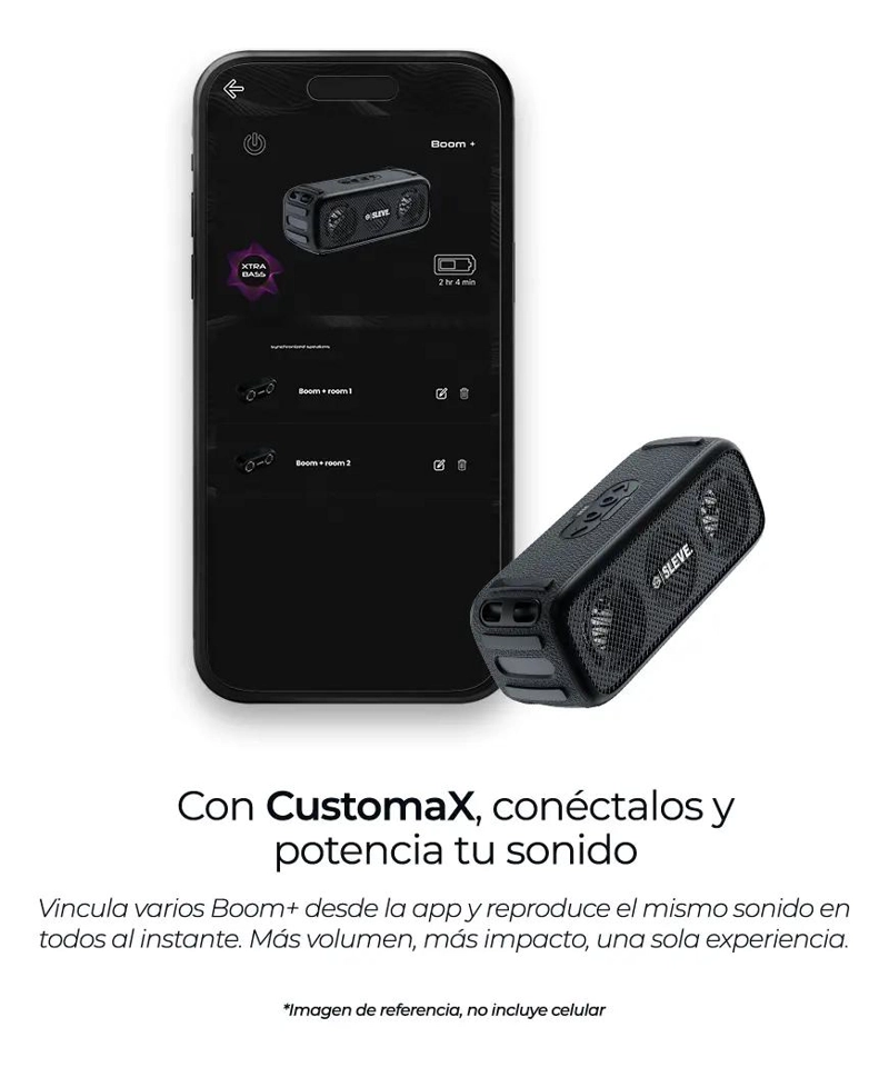 PARLANTE BLUETOOTH PORTATIL 20W RESISTENTE AL AGUA - 3