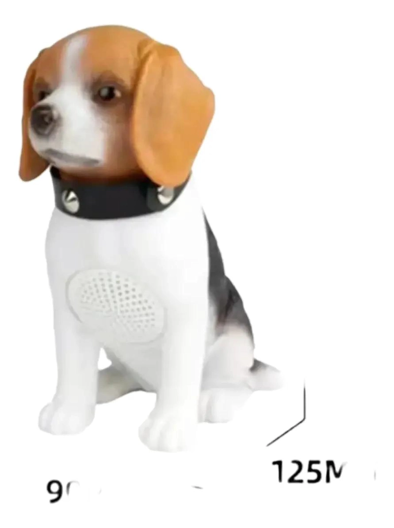 PARLANTE BLUETOOTH CON DISEÑO DE PERRO 17 CM - 1