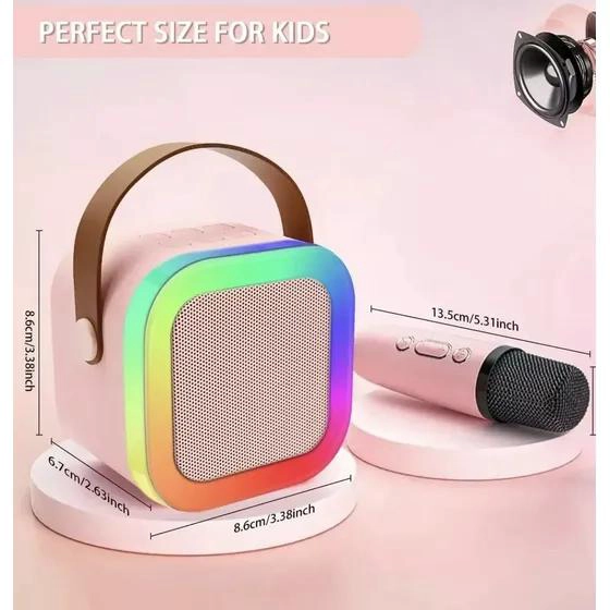 ALTAVOZ BLUETOOTH INALAMBRICO CON MICROFONO PARA NIÑOS - 4