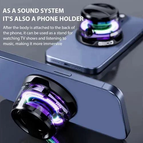 MINI PARLANTE BLUETOOTH PORTATIL CON LUCES RGB - 3