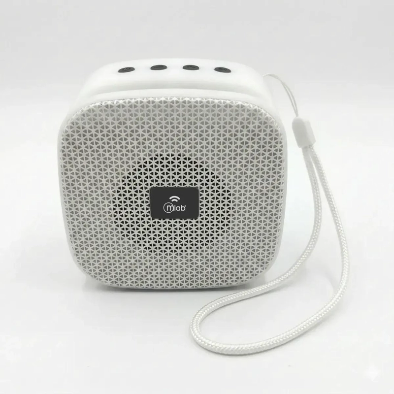 PARLANTE PORTATIL BLUETOOTH CON RADIO 5W BLANCO - 4