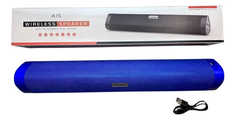 PARLANTE PORTATIL INALAMBRICO A15 CON SOUNDBAR - 2