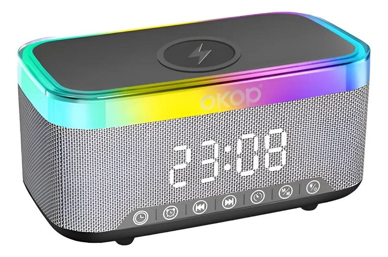 PARLANTE PORTATIL BLUETOOTH 5.3 CON CARGA INALAMBRICA Y 5 - 2