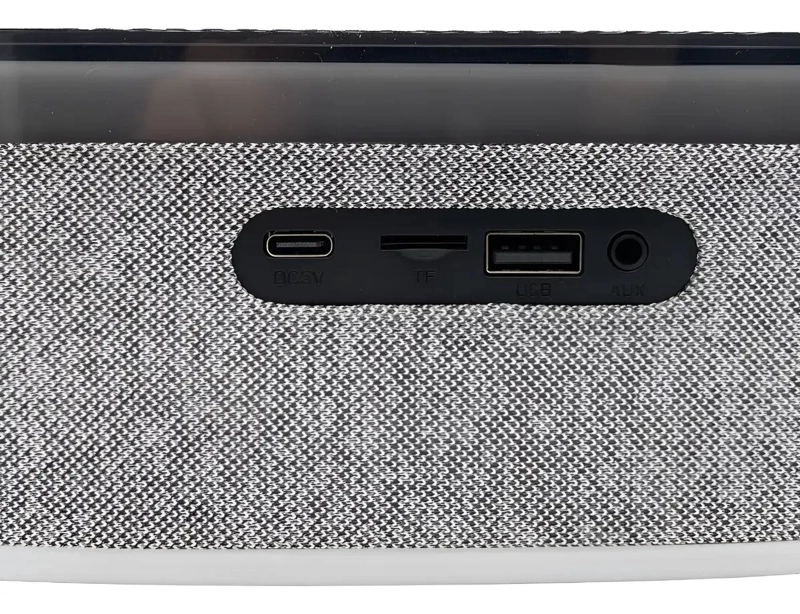 PARLANTE PORTATIL BLUETOOTH 5.3 CON CARGA INALAMBRICA Y 5 - 5