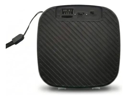 PARLANTE MINI FLAMING CUBE CON RADIO FM - 5