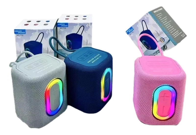 PARLANTE BLUETOOTH PORTATIL CON RADIO FM Y BATERIA RECARG - 3