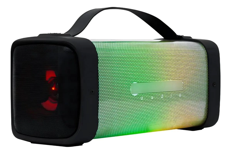PARLANTE KARAOKE BAZOOKA CON LUCES RGB Y POTENCIA 530W - 4
