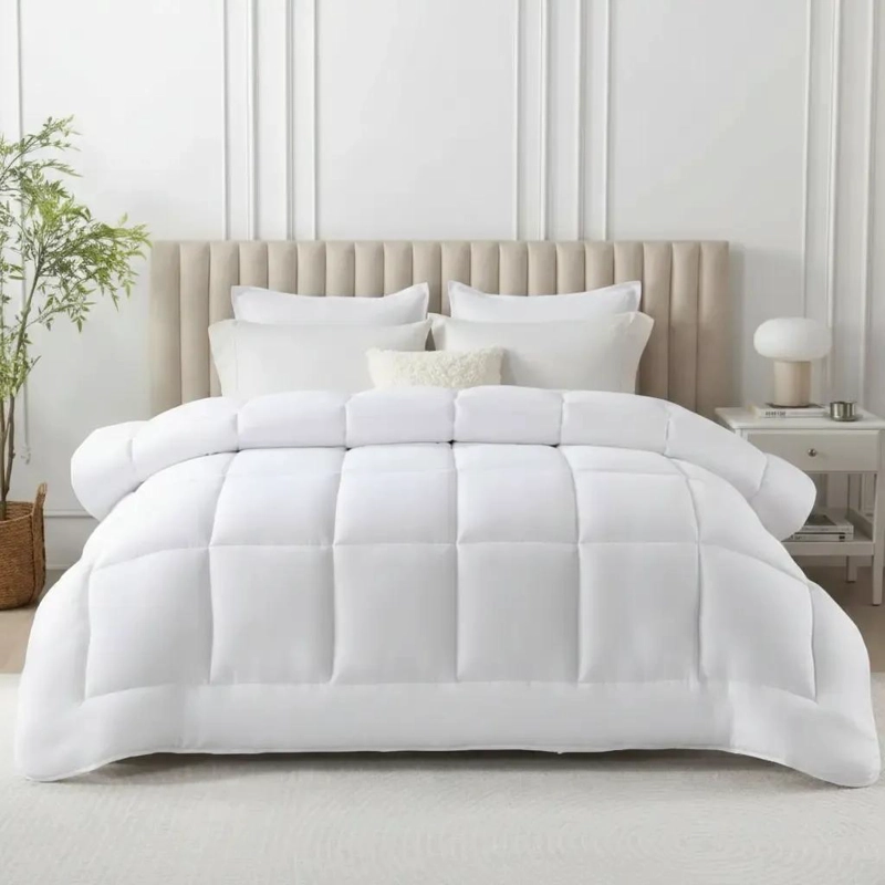 EDREDON NORDICO DE SEDA KING 250X270 CM CON FUNDAS - 1