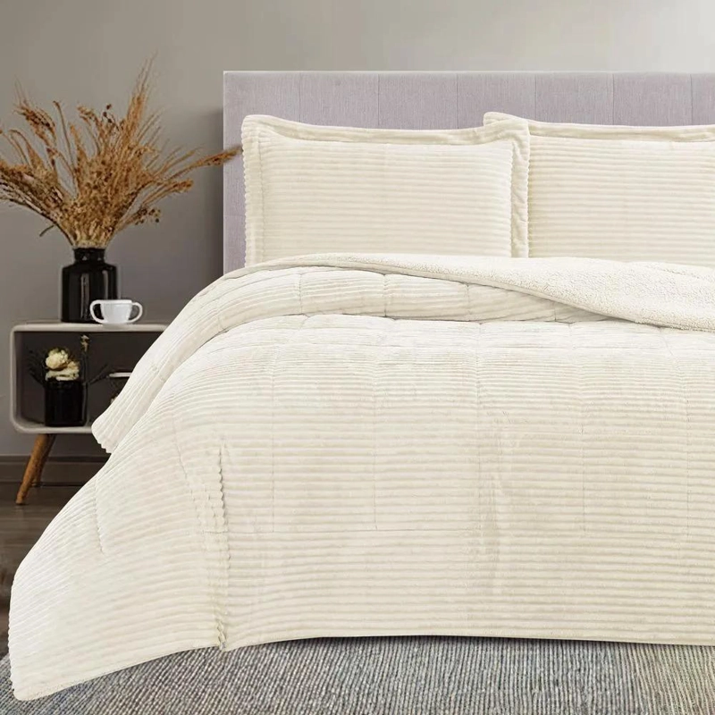 PLUMON CHANTILLY CORDUROY PARA CAMA 2 PLAZAS - 1