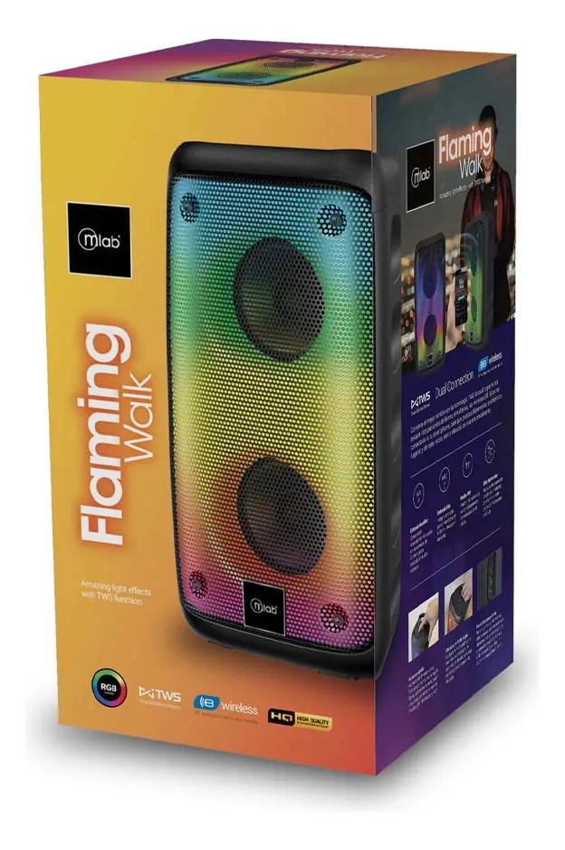 PARLANTE BLUETOOTH 12W TWS CON RADIO FM Y USB - 4