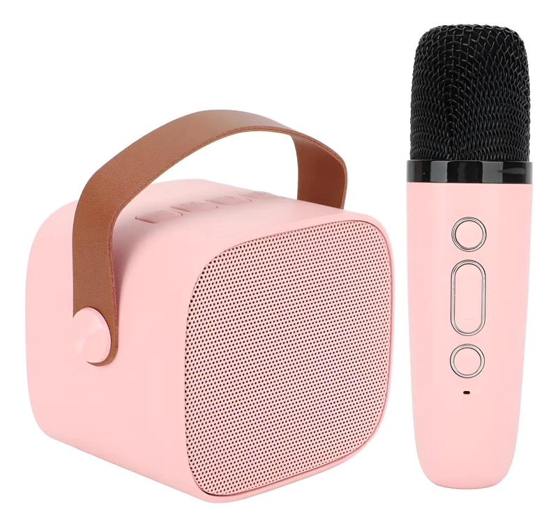 MINI ALTAVOZ PORTATIL INALAMBRICO CON MICROFONO - 1