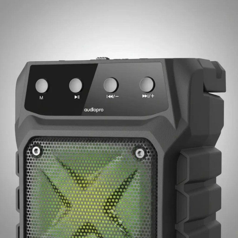 PARLANTE PORTATIL RECARGABLE 5W CON MICROFONO - 4