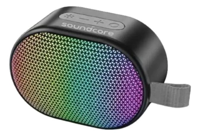 PARLANTE BLUETOOTH PORTATIL 6W CON LUCES DINAMICAS Y BASS - 1