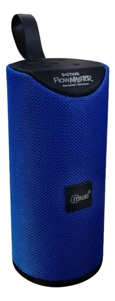 PARLANTE BLUETOOTH USB FM COLOR AZUL - 2