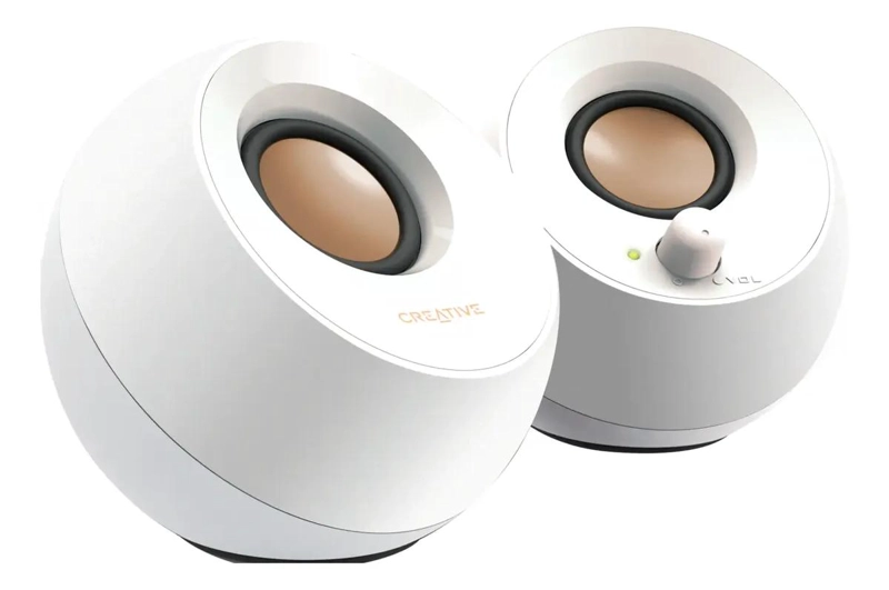 PARLANTE COMPACTO BLANCO CON SONIDO ESTE REO - 1