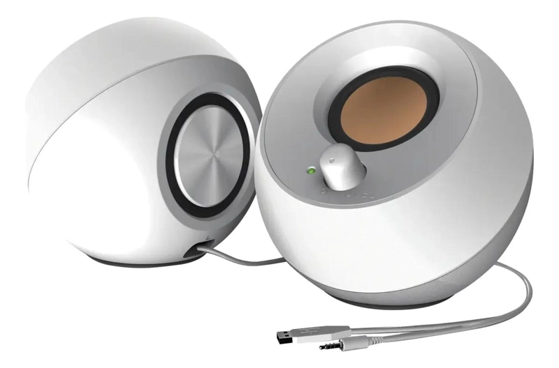PARLANTE COMPACTO BLANCO CON SONIDO ESTE REO - 2