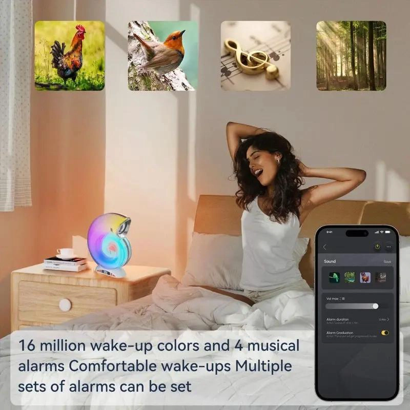 PARLANTE BLUETOOTH CON LUZ RGB Y RADIO FM - 5