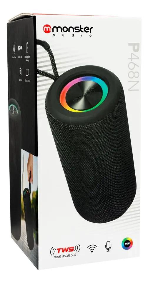 PARLANTE BLUETOOTH PORTATIL P468N CON SONIDO POTENTE - 4