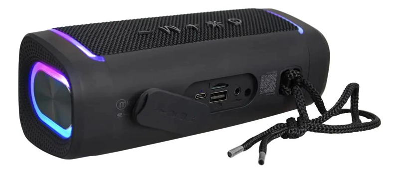 PARLANTE BLUETOOTH MIGHTY BASS 9300 TWS NEGRO - 2