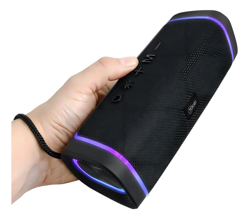 PARLANTE BLUETOOTH MIGHTY BASS 9300 TWS NEGRO - 4