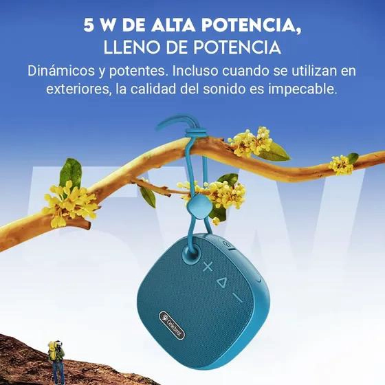 PARLANTE BLUETOOTH PORTATIL 5W CELEBRAT SP-19 - 3