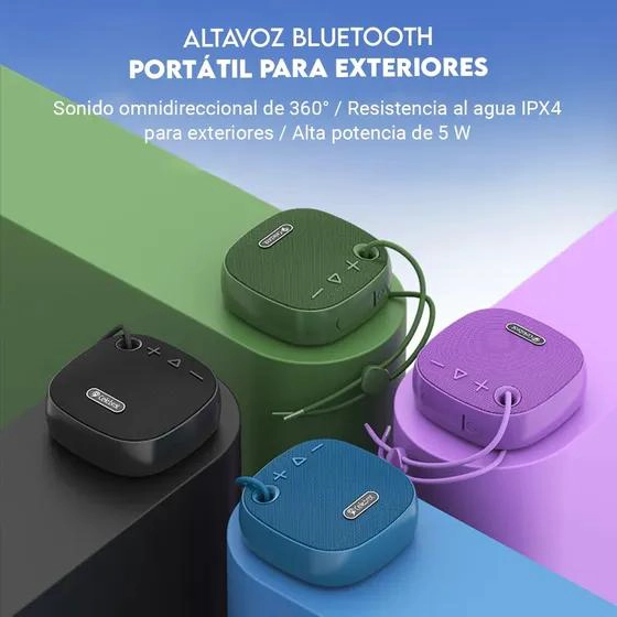 PARLANTE BLUETOOTH PORTATIL 5W CELEBRAT SP-19 - 5