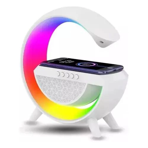 PARLANTE PORTATIL BLUETOOTH BLANCO 220V - 1