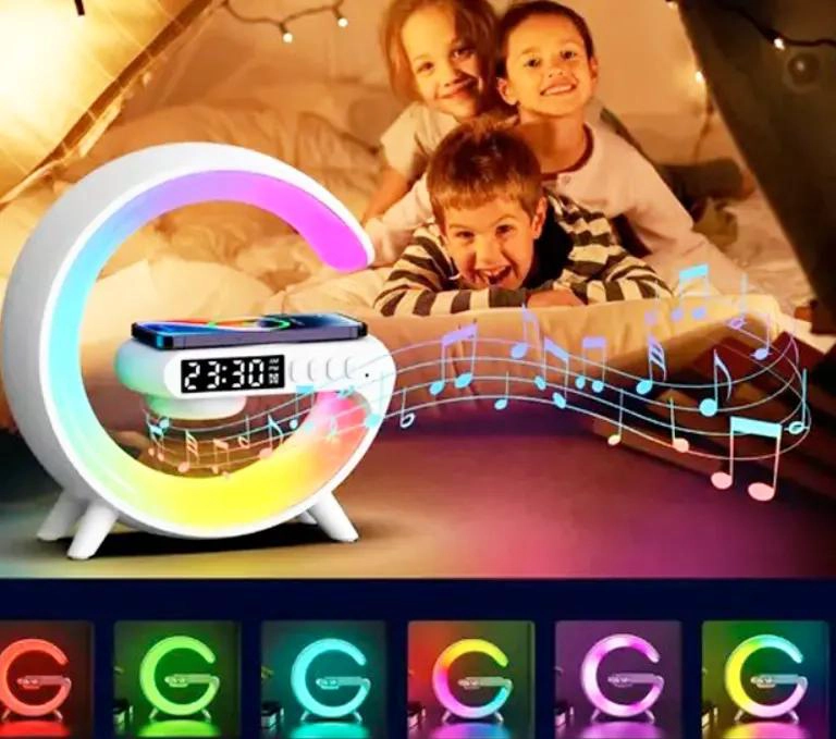 PARLANTE BLUETOOTH G63 CON RGB Y CARGA INALAMBRICA - 5