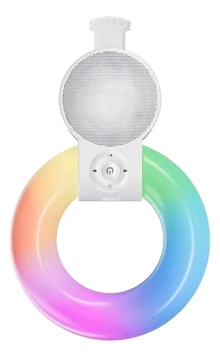 PARLANTE BLUETOOTH PORTATIL CON DISEÑO DISCO - 1