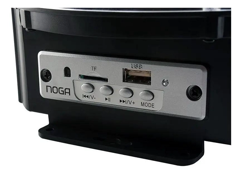 PARLANTE BLUETOOTH PORTATIL CON LUCES LED Y RADIO - 2