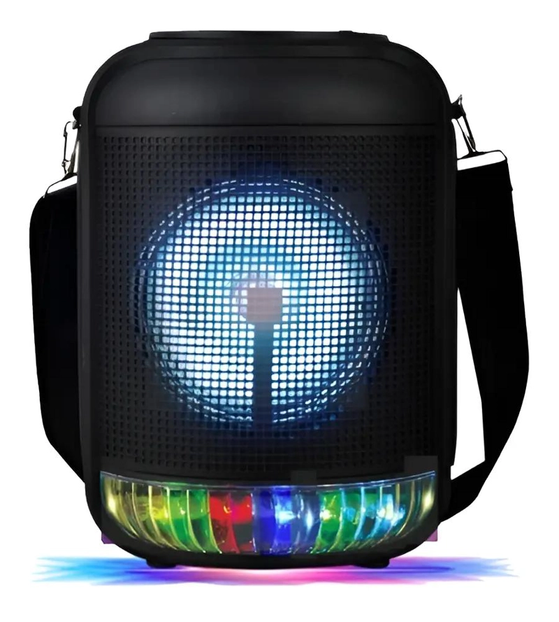 PARLANTE BLUETOOTH KARAOKE ROCKET TWS 6 CON MICROFONO - 1