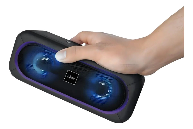 PARLANTE BLUETOOTH EXTREM BASS TWS 8907 NEGRO - 3