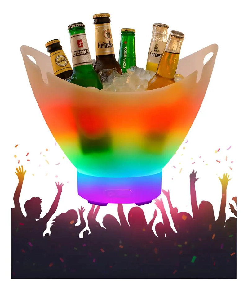 ALTAVOZ BLUETOOTH CON LUCES LED Y CUBO DE HIELO 7 LITROS - 3