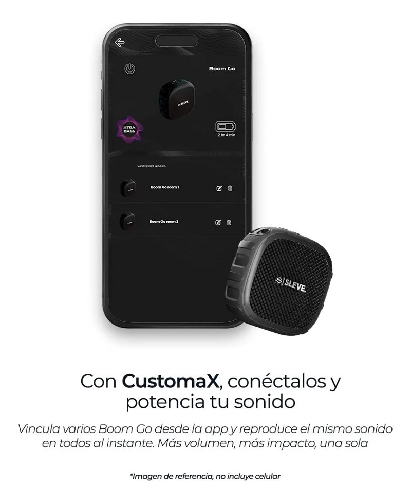 PARLANTE BLUETOOTH PORTATIL 10W RESISTENTE AL AGUA - 3