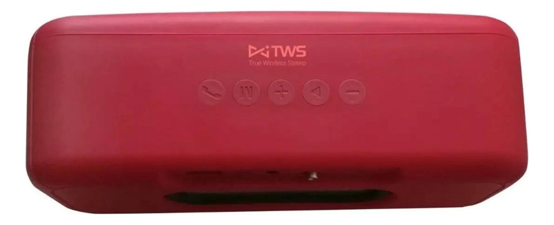 PARLANTE BLUETOOTH EXTREM BASS TWS 8908 ROJO - 3