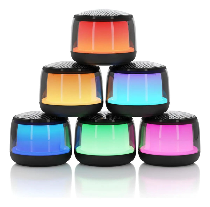 GENÉRICO PARLANTE PORTATIL BLUETOOTH MINI CON LUCES LED RGB
