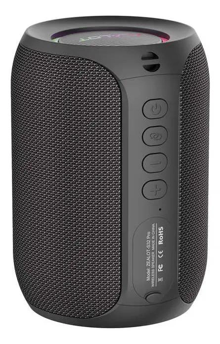 PARLANTE BLUETOOTH COMPACTO CON SONIDO POTENTE NEGRO - 1