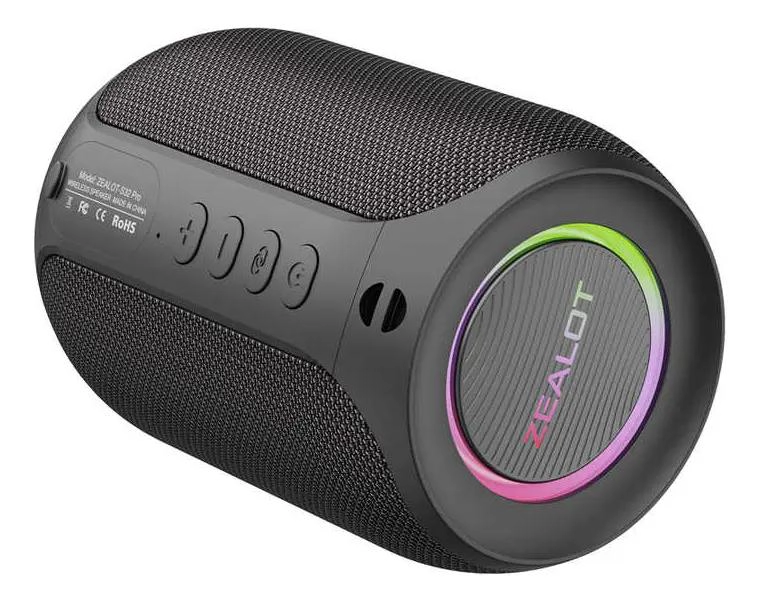 PARLANTE BLUETOOTH COMPACTO CON SONIDO POTENTE NEGRO - 2