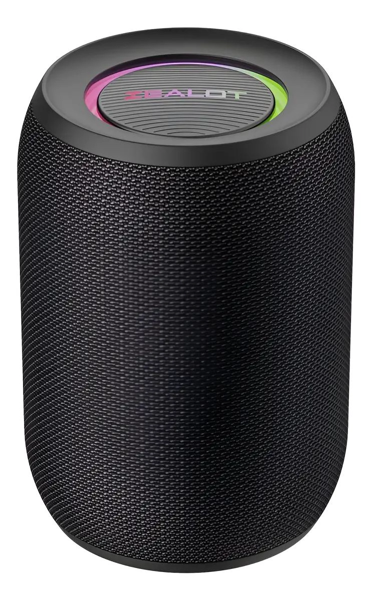 PARLANTE BLUETOOTH COMPACTO CON SONIDO POTENTE NEGRO - 4