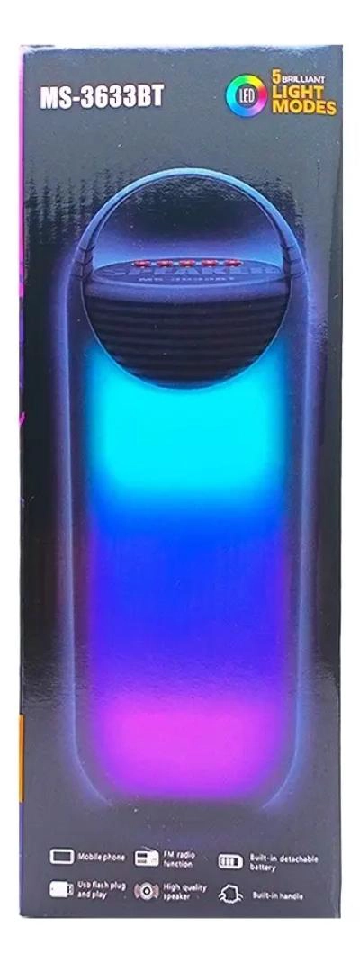 PARLANTE BLUETOOTH CON RADIO FM Y BOCINA POTENTE - 3