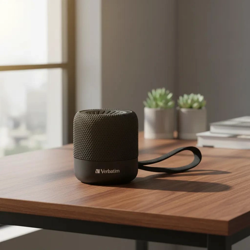PARLANTE MINI BLUETOOTH PORTATIL NEGRO - 3