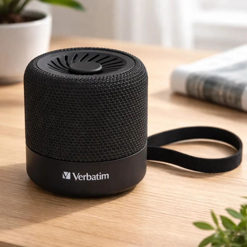 PARLANTE MINI BLUETOOTH PORTATIL NEGRO - 4