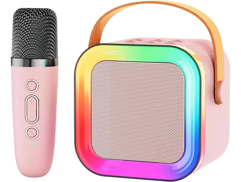 PARLANTE BLUETOOTH PORTATIL K12 CON MICROFONO Y KARAOKE - 2