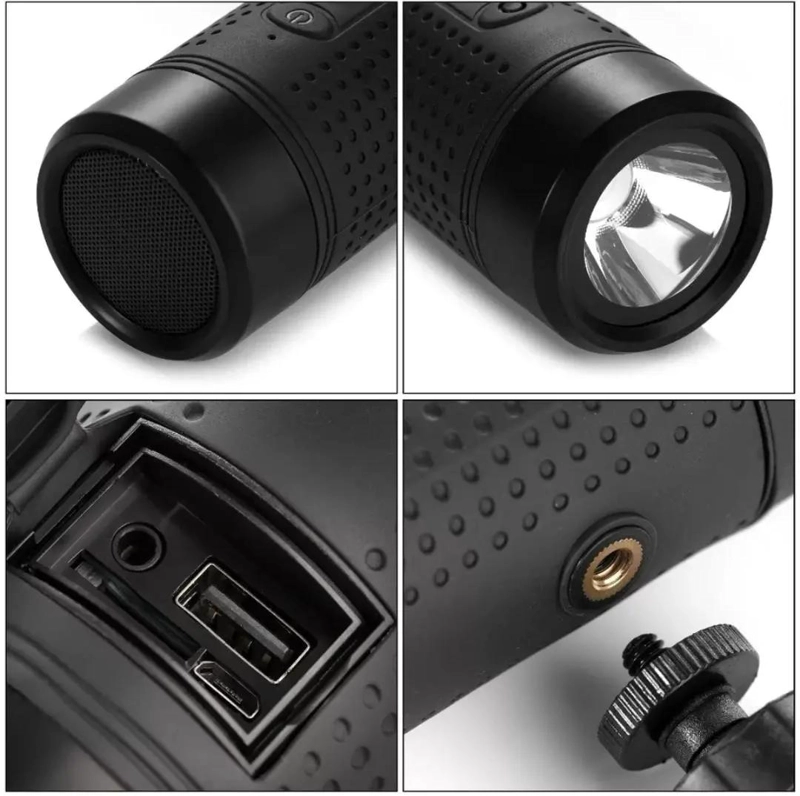 PARLANTE BLUETOOTH INALAMBRICO CON FUNCION LINTERNA - 4