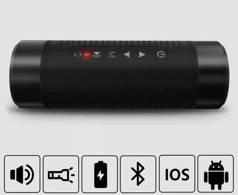 PARLANTE BLUETOOTH INALAMBRICO CON FUNCION LINTERNA - 5