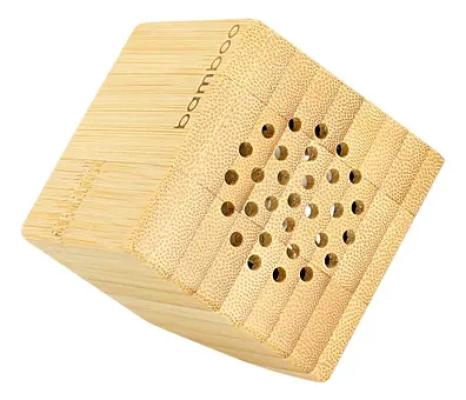 MINI PARLANTE PORTATIL DE BAMBOO ECOLOGICO - 1