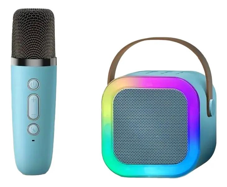 MINI PARLANTE PORTATIL CON MICROFONO Y BLUETOOTH - 1