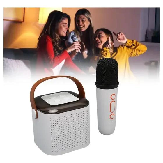 PARLANTE BLUETOOTH KARAOKE CON MICROFONO INALAMBRICO - 3