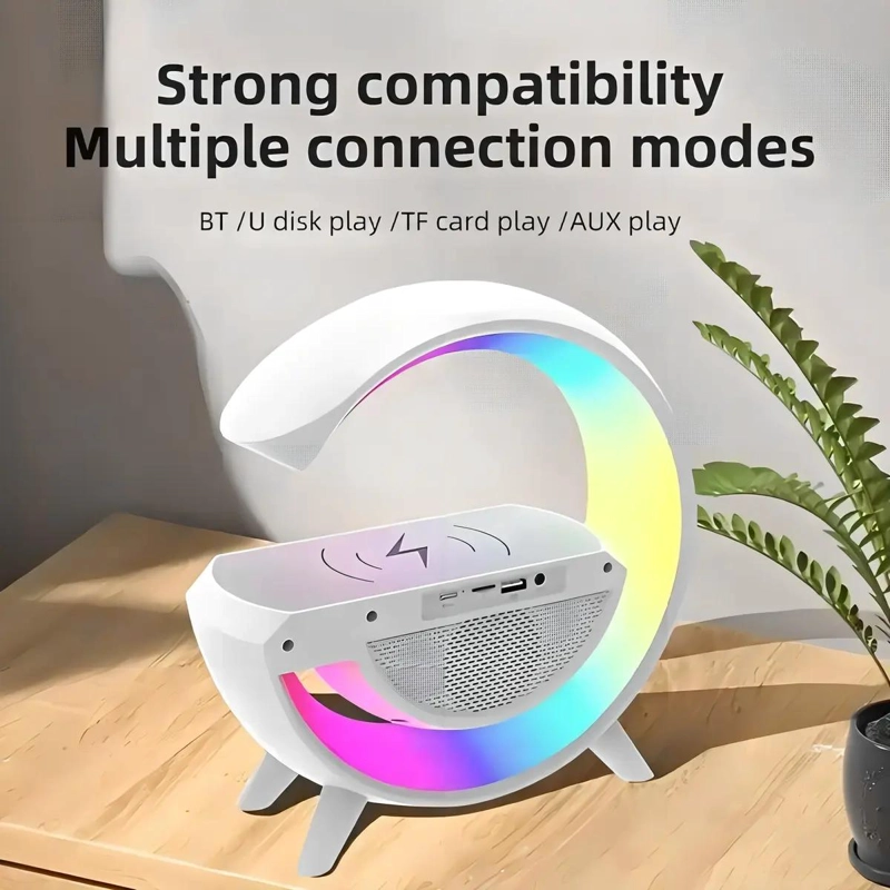 PARLANTE BLUETOOTH PORTATIL BLANCO 15W CON MANOS LIBRES - 5
